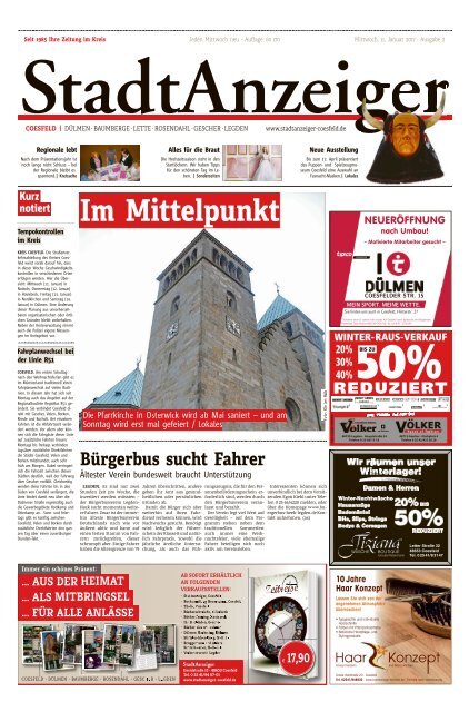 StadtAnzeiger Coesfeld KW 2