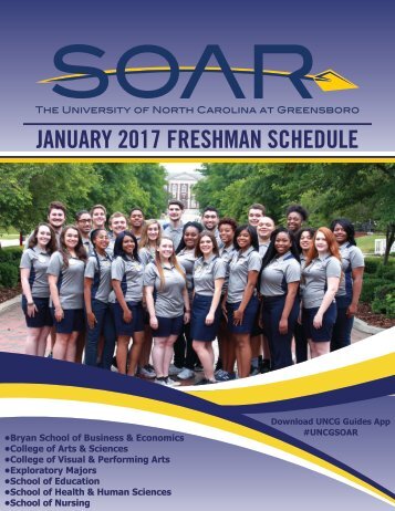 JANUARY 2017 FRESHMAN SCHEDULE