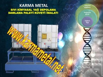 kimyasal damlama akma toplama paleti kuveti tavasi kabi KARMA METAL