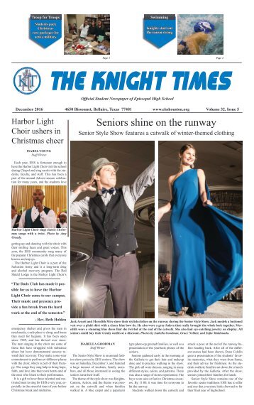 THE KNIGHT TIMES - December 2016