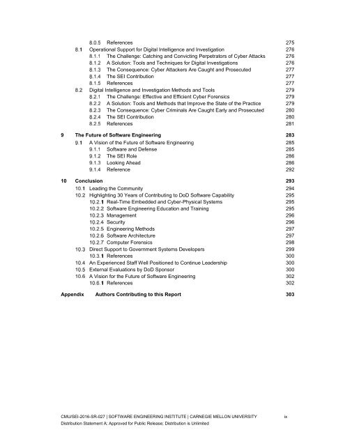 A Technical History of the SEI