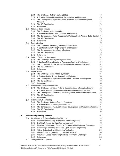 A Technical History of the SEI