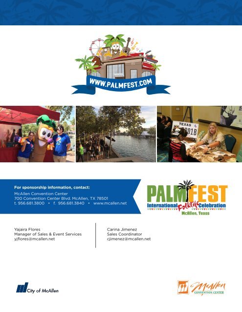 Palmfest 2016 Partnership Opportunities