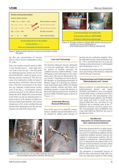 Bromine-enhanced Mercury Abatement from Combustion Flue Gases