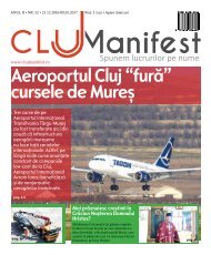 ClujManifest 2017 - Editie Tiparita - An 2 - Nr.51 - 21 Decembrie - 9 Ianuarie 2017