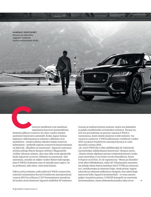 Jaguar Magazine BLOCKBUSTER – Finnish