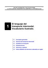 Lenguaje y vocabulario del transporte intermodal