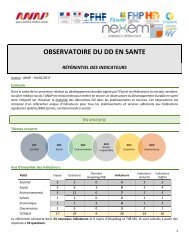 OBSERVATOIRE DU DD EN SANTE