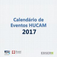 Calendário Hucam 2017