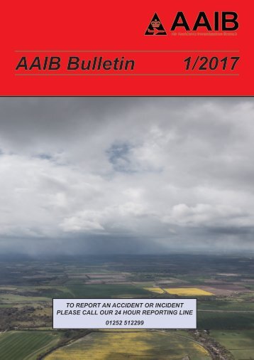 AAIB Bulletin 1/2017