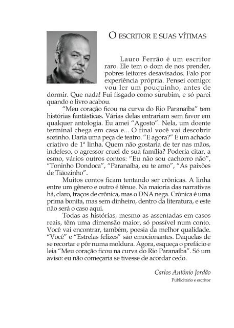 contos lauro ferrao