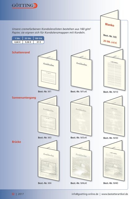 Götting Katalog 2017