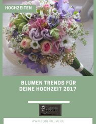 Die Blumen Hochzeitstrends 2017 (2)