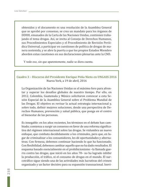 La regulación de la marihuana en México La reforma inevitable