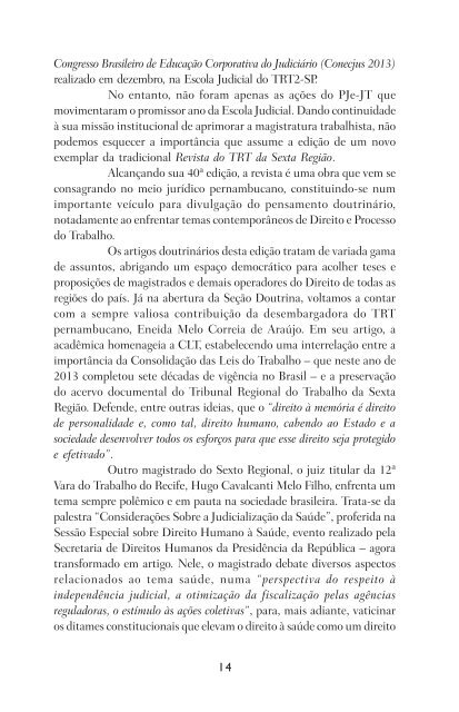 Revista do TRT 6 Nº 40