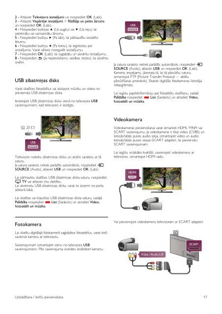 Philips DesignLine Smart TV Edge LED 3D - Mode d&rsquo;emploi - LAV