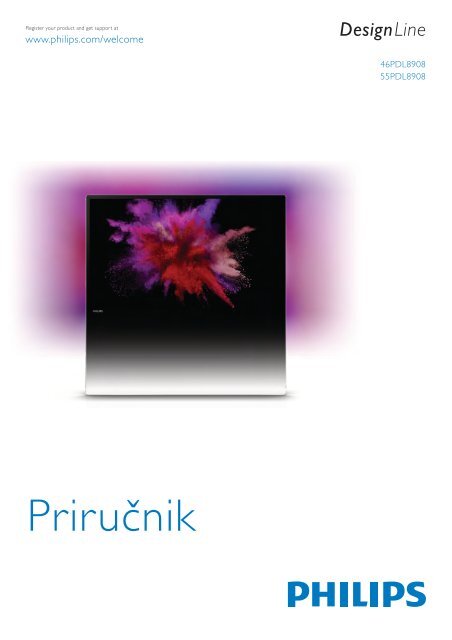 Philips DesignLine Smart TV Edge LED 3D - Mode d&rsquo;emploi - SRP
