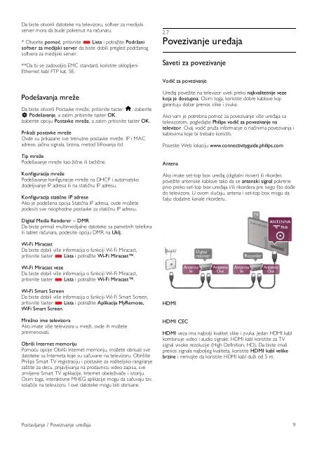 Philips DesignLine Smart TV Edge LED 3D - Mode d&rsquo;emploi - SRP