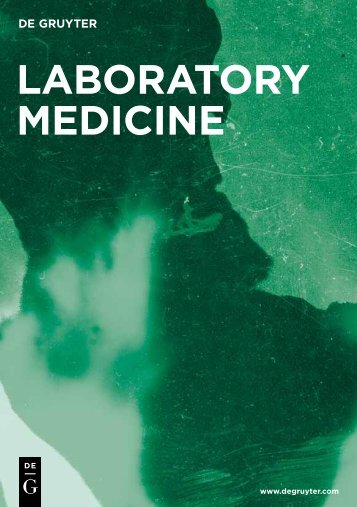Laboratory Medicine - Walter de Gruyter