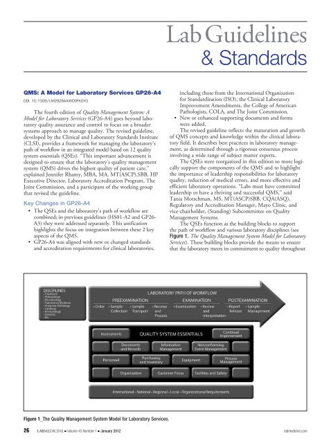 Clinical And Laboratory Standards Institute Clsi Lab guidelines - clsi - Clinical and Laboratory Standards Institute