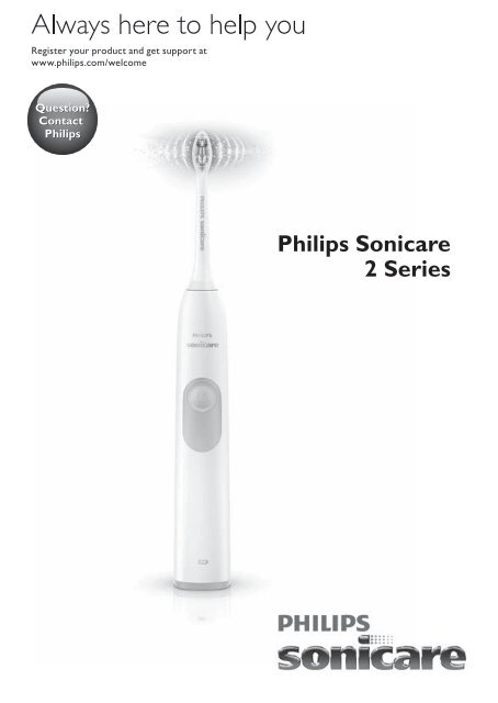 Philips Sonicare S&eacute;rie 2 plaque defense - Mode d&rsquo;emploi - KOR