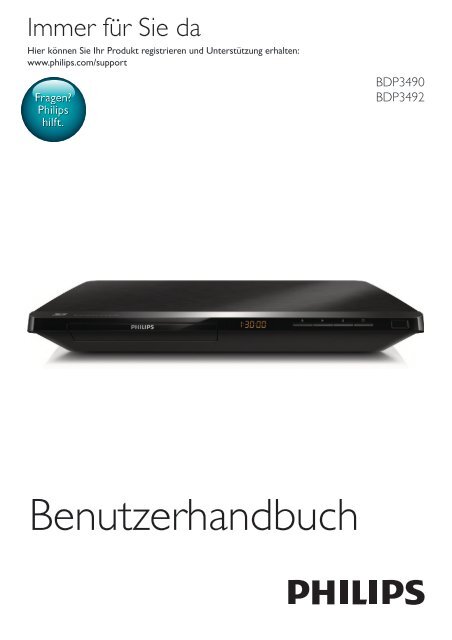 Philips 3000 series Lecteur Blu-ray / DVD - Mode d&rsquo;emploi - DEU