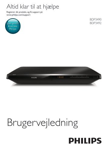 Philips 3000 series Lecteur Blu-ray / DVD - Mode dâemploi - DAN