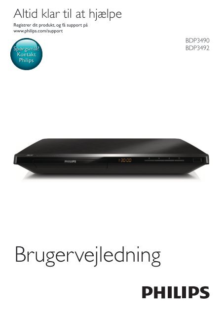 Philips 3000 series Lecteur Blu-ray / DVD - Mode d&rsquo;emploi - DAN