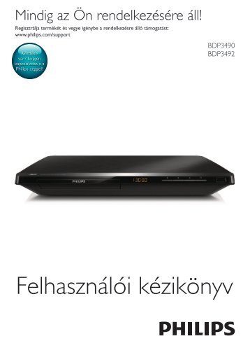 Philips 3000 series Lecteur Blu-ray / DVD - Mode dâemploi - HUN