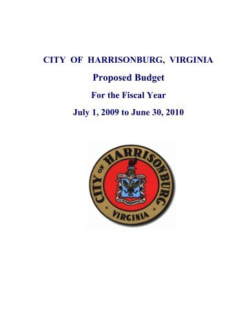 organizational values - City of Harrisonburg