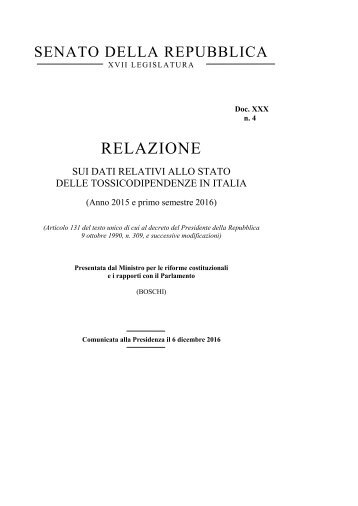 RELAZIONE