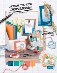 Stampin´up Katalog bis Mai 2017