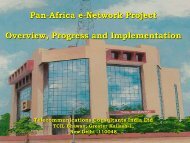 Pan Africa e-Network