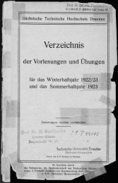 Verzeichnis der Vorlesungen und Übungen Wintersemester 1922/23, Sommersemester 1923
