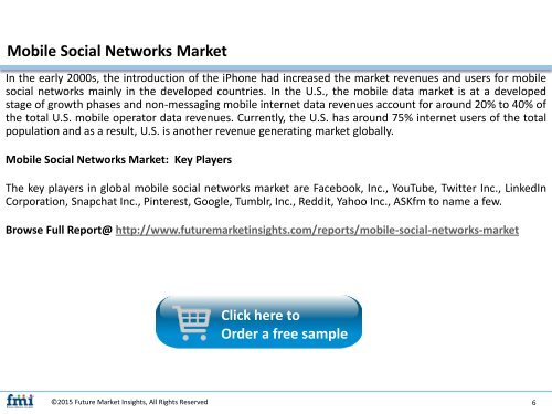 Mobile Social Networks Market size and Key Trends in terms of volume and value 2016-2026