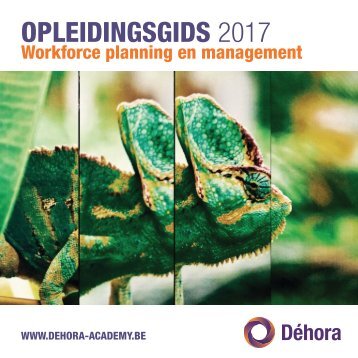 Déhora opleidingsgids 2017