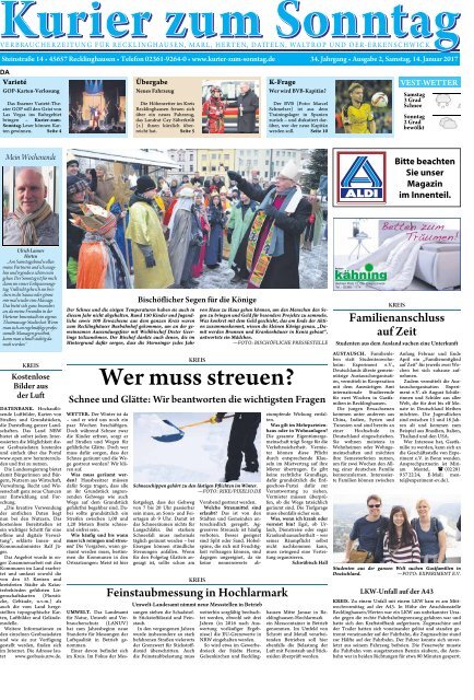 Kurier Ausgabe