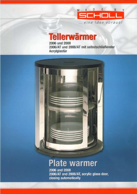 Tellerwärmer Plate warmer 2006_2008