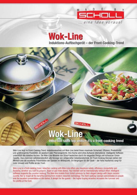 Wok Line DE + ENG Adresse Scholl