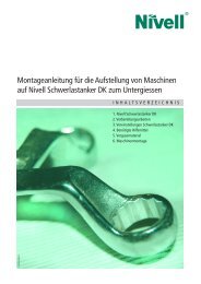 können Sie die Montageanleitung als PDF-Datei - Nivell