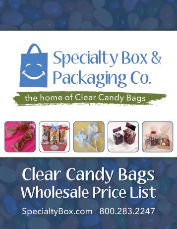 2017 ClearCandyBags Price List