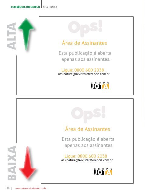 Agosto/2015 - Referência Industrial 166