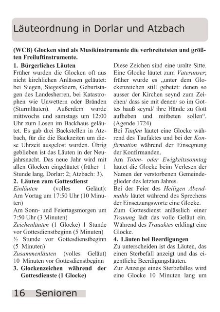 Wir gratulieren zum Geburtstag - Evangelische Kirchengemeinden ...