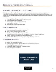 Graduate School Application Guide