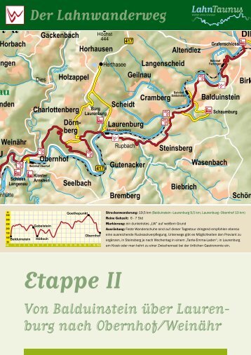 Etappe II - Lahnwanderweg