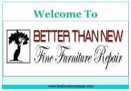 Furniture Refinishing Tempe| Better Than New