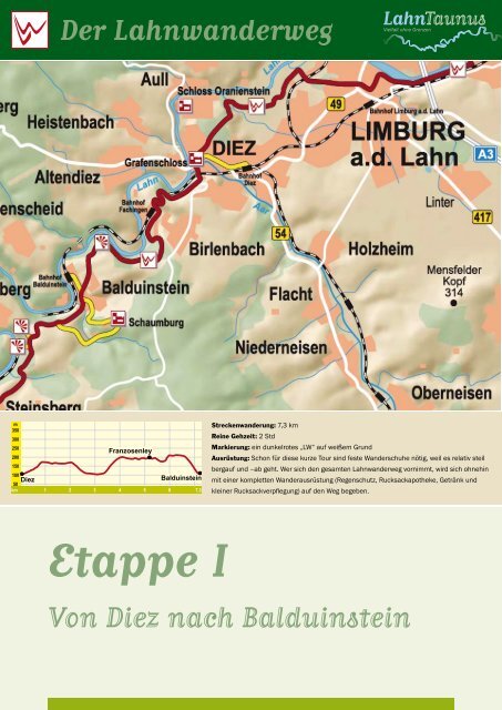 Etappe I - Lahnwanderweg