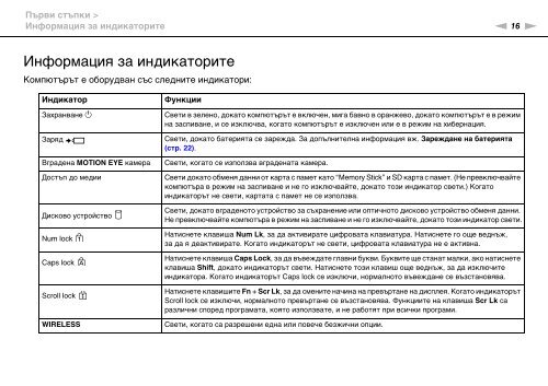 Sony VPCEA3C5E - VPCEA3C5E Istruzioni per l'uso Bulgaro