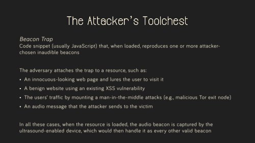 Ultrasonic Cross-Device Tracking