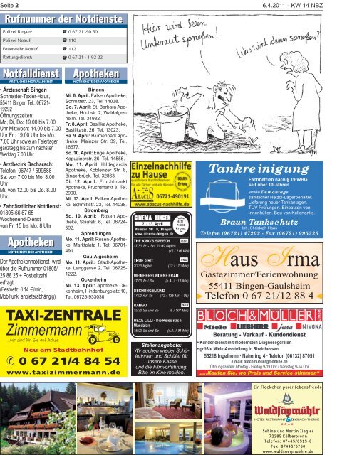 KW14 - Neue Binger Zeitung